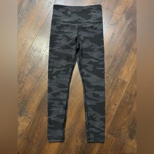 Athleta Black Camouflage Leggings